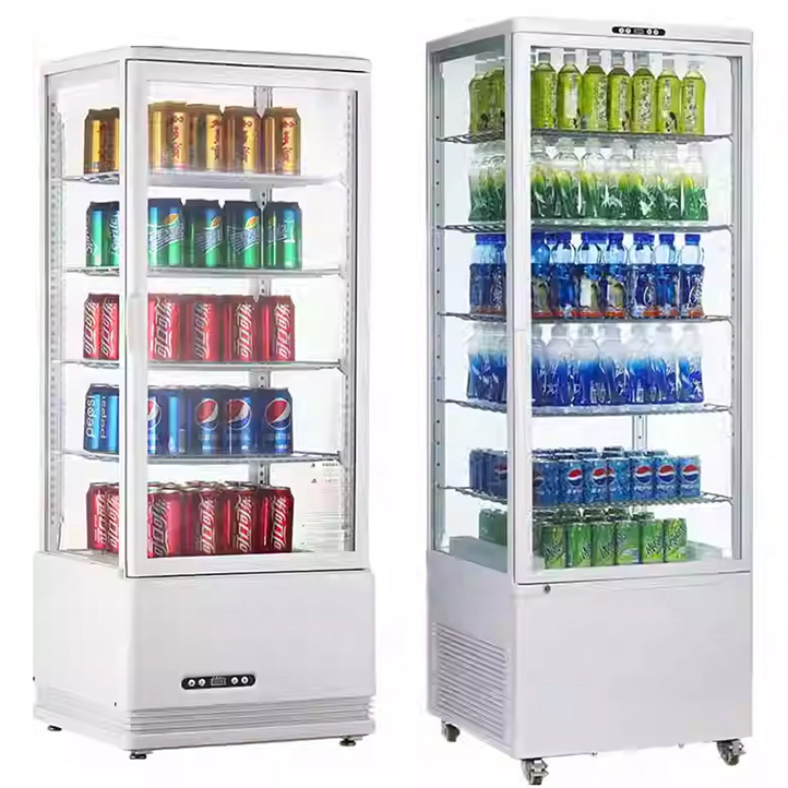 clear front beverage refrigerator